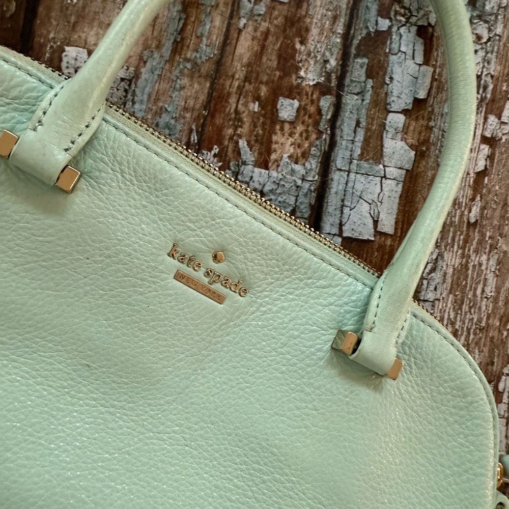Kate Spade Light Mint Green Satchel